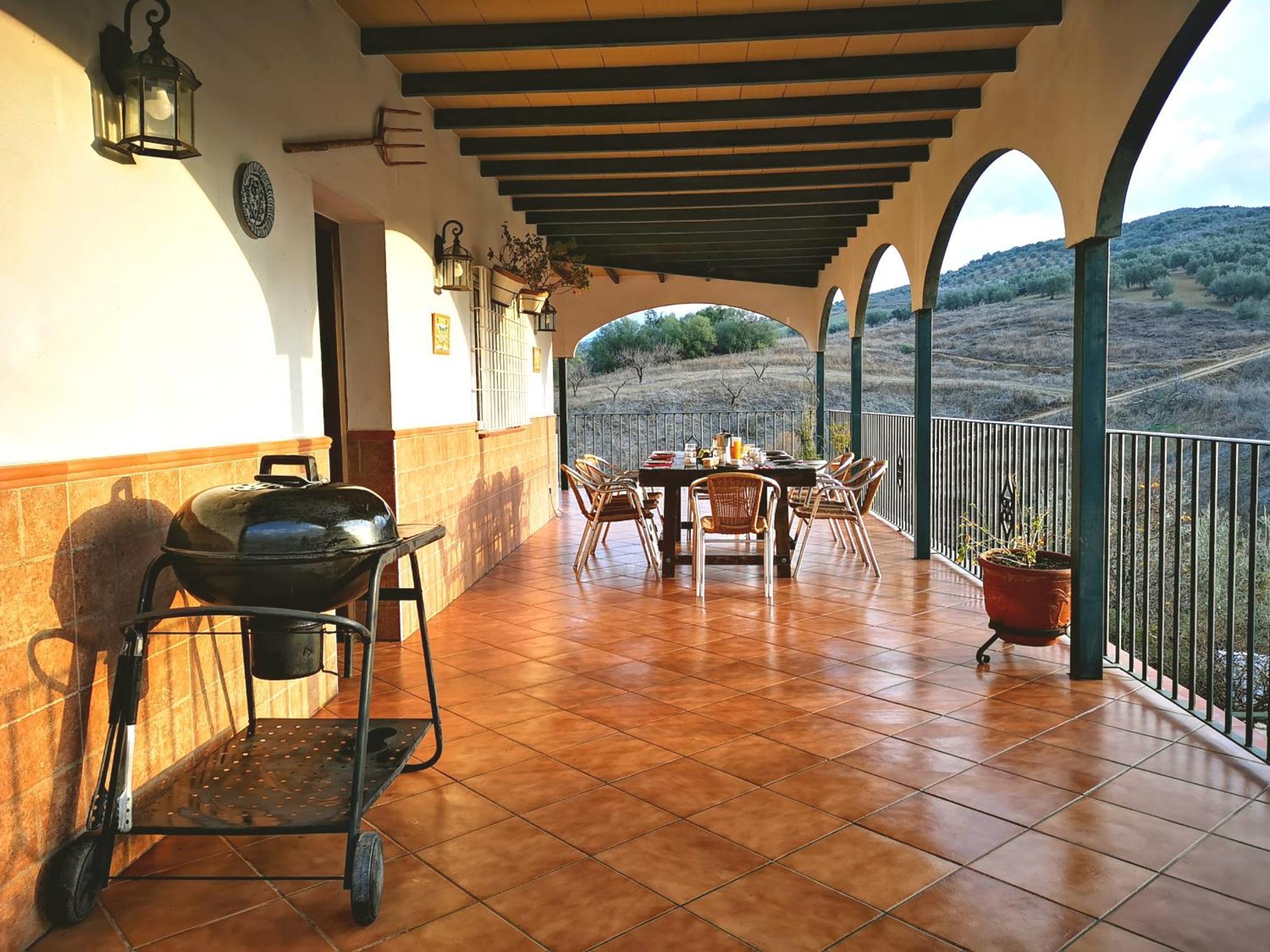 Finca Pil - Casa Rural Con Piscina Ríogordo Buitenkant foto